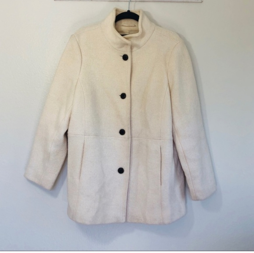 Lands’ End Wool Winter Coat Plus Size 16W